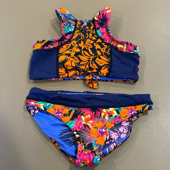 Maaji Swim Set - Rashguard and Bikini Size 12 - Picture 2 of 5